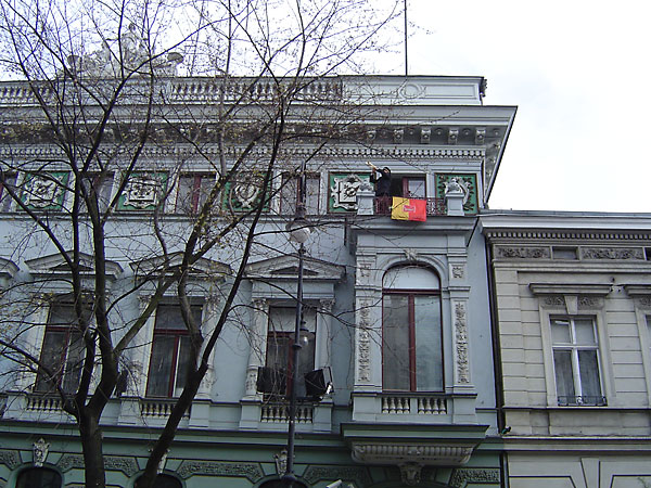 J. Heinzel's palace - today the headquarters of Lodz City Council.