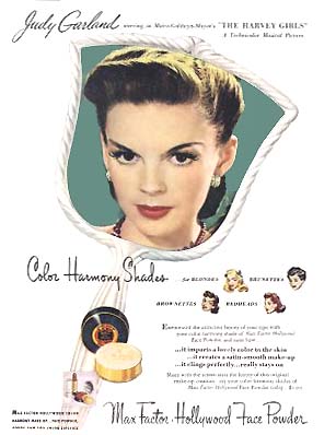 Max Factor. Hollywood Face Powder poster. 