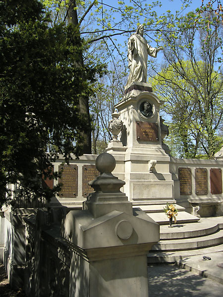 The tombstone of Grohman Family (the Old Cemetery, Ogrodowa Street).