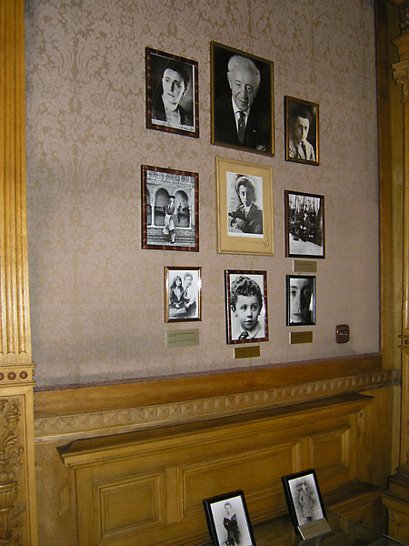 Artur Rubinstein's room in the Museum of History of Lodz.