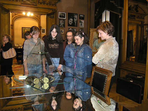 Artur Rubinstein's room in the Museum of History of Lodz.